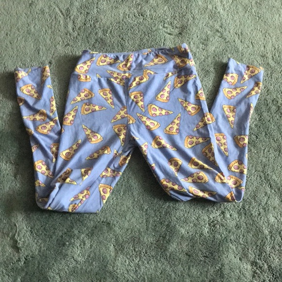 lularoe os pizza leggings - Picture 1 of 2